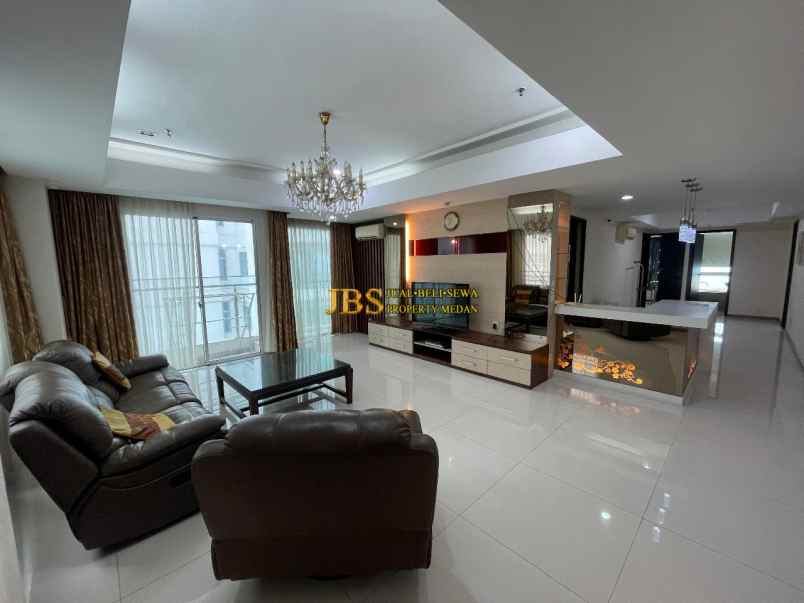 disewakan cambridge condominium tower picasso medan