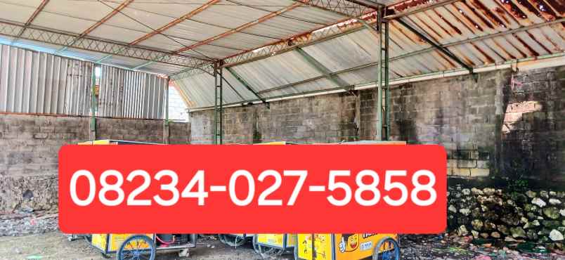 disewakan ruko gudang kantor jalan buluh indah gatsu