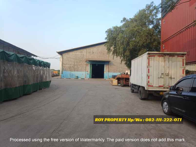 disewakan ruko gudang kantor jl inspeksi kirana rorotan