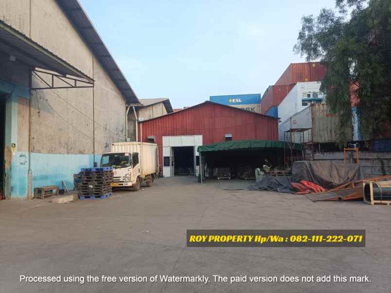 disewakan ruko gudang kantor jl inspeksi kirana rorotan