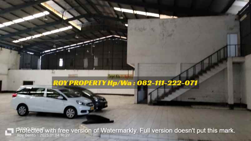 disewakan ruko gudang kantor jl raya narogong bekasi