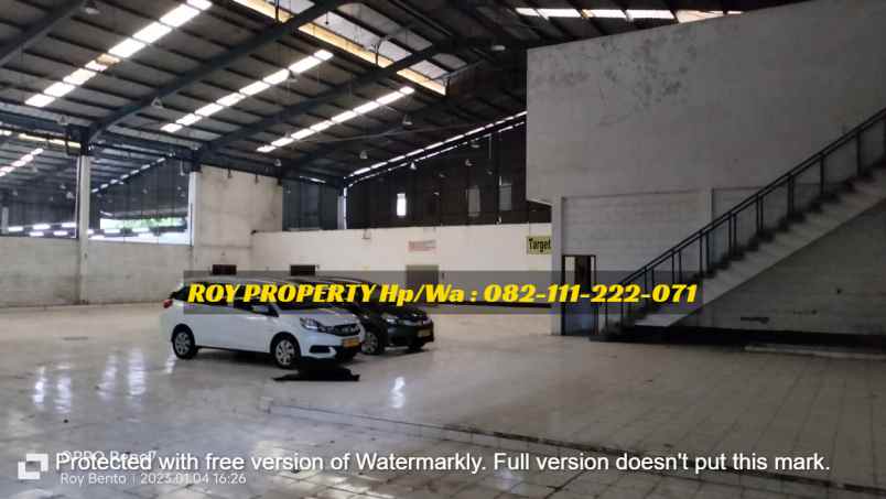disewakan ruko gudang kantor jl raya narogong bekasi