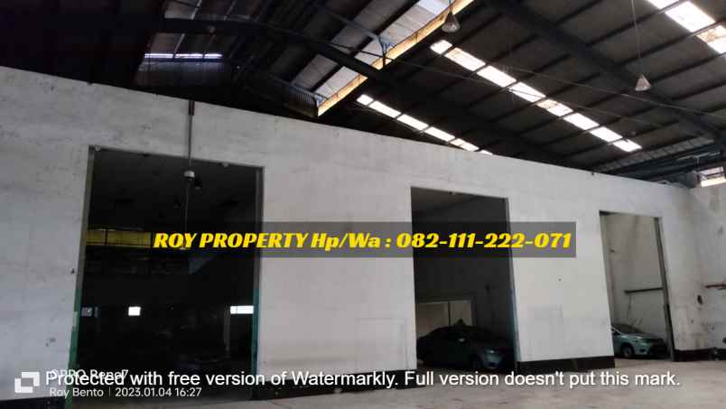 disewakan ruko gudang kantor jl raya narogong bekasi