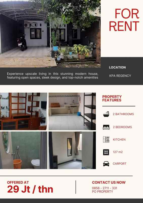 disewakan rumah klipang pesona asri kpa