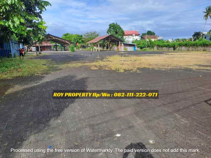 disewakan tanah jl malalayang satu manado