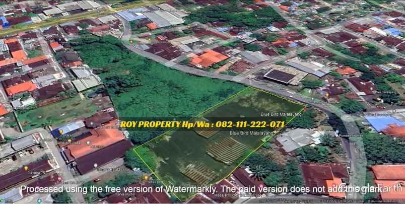 disewakan tanah jl malalayang satu manado