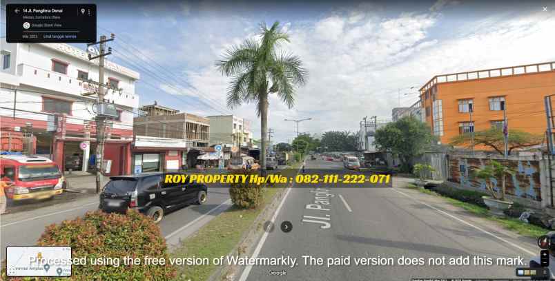 disewakan tanah jl panglima denai timbang