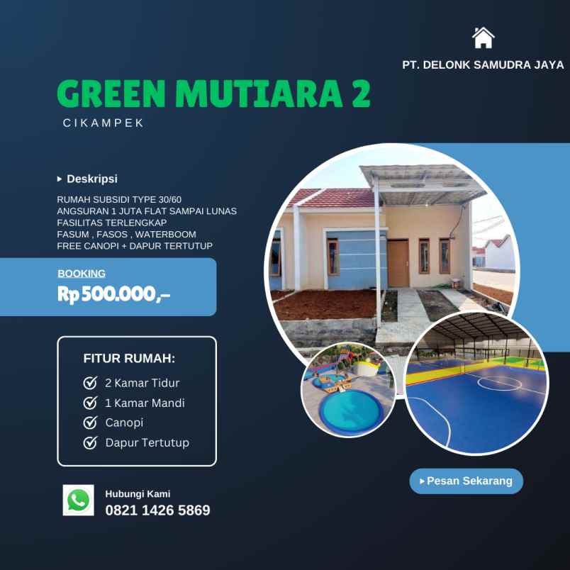 green mutiara2 cikampek rumah subsidi