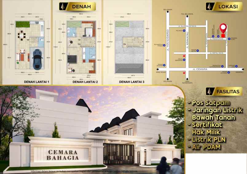 hot project daerah metal komplek cemara bahagia medan