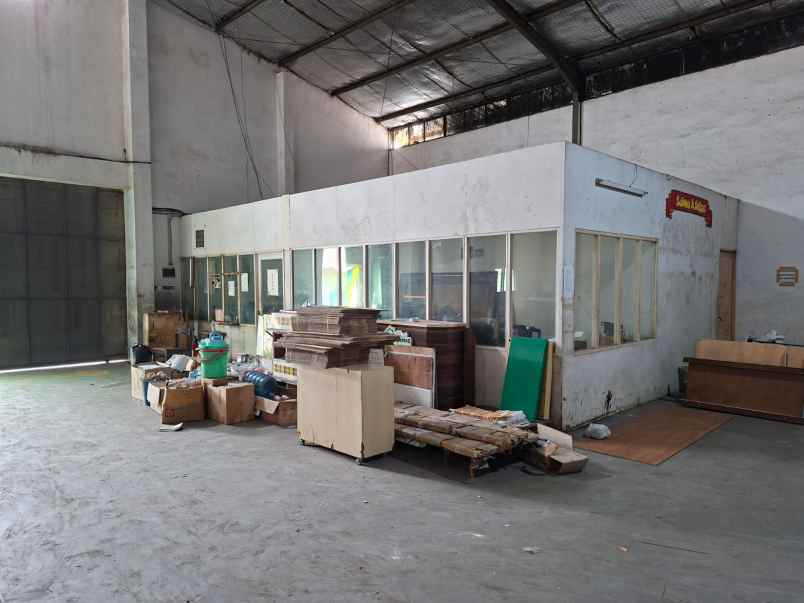 jual dua unit gudang berdampingan