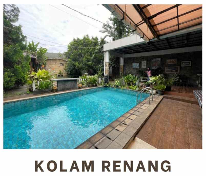 jual rumah mewah dengan kolam renang di cibubur