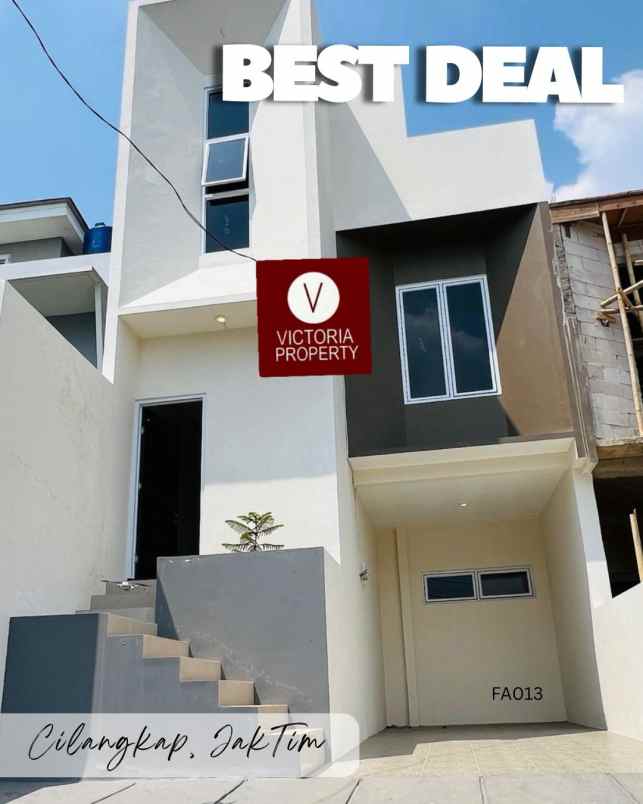 jual rumah siap huni di cilangkap jakarta timur