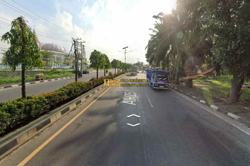 jual tanah di jalan soekarno hatta binjai km17