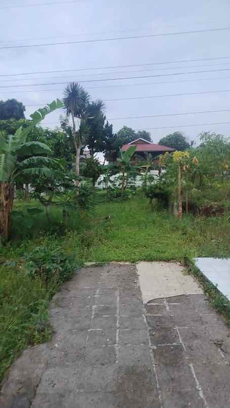 lahan tanah kosong di area villa edelwis