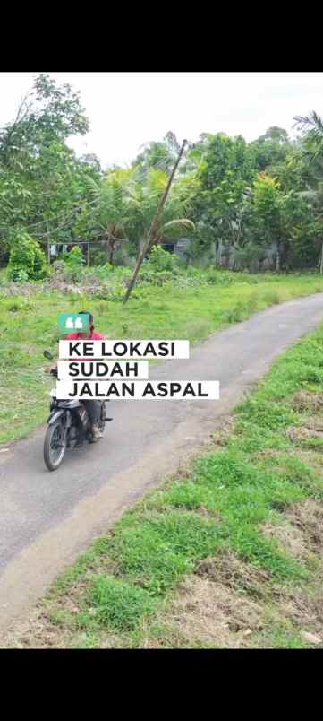 miliki tanah bersertipikat ukuran luas 10x26m