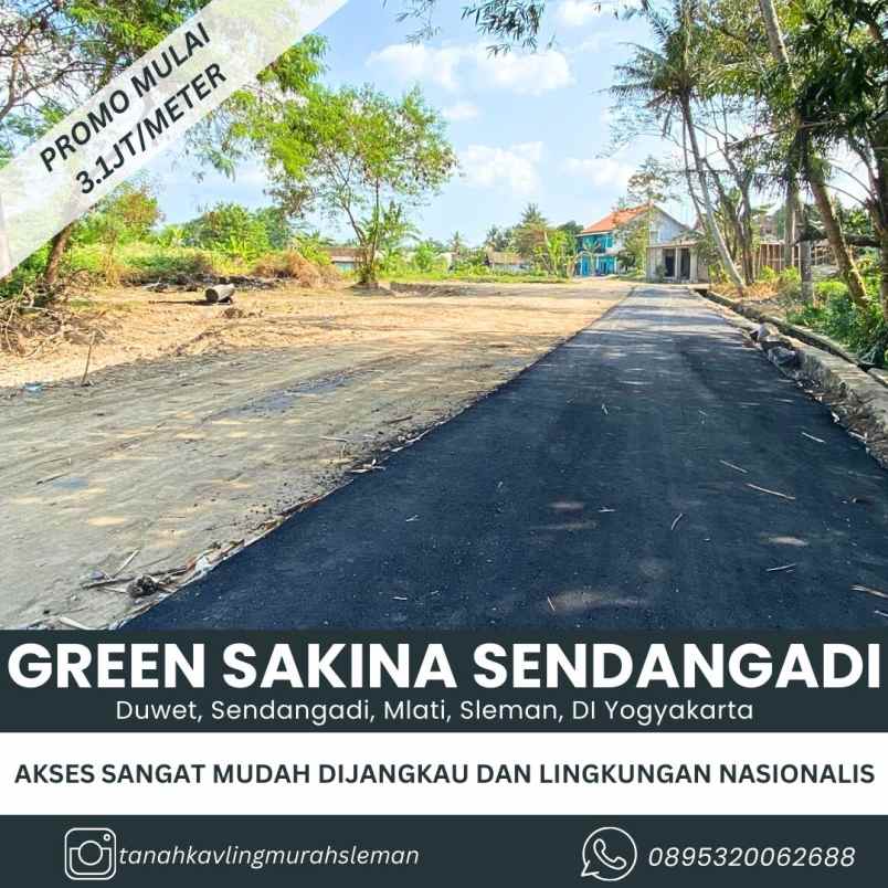 pekarangan unggulan di dekat sch 3 1jt meter