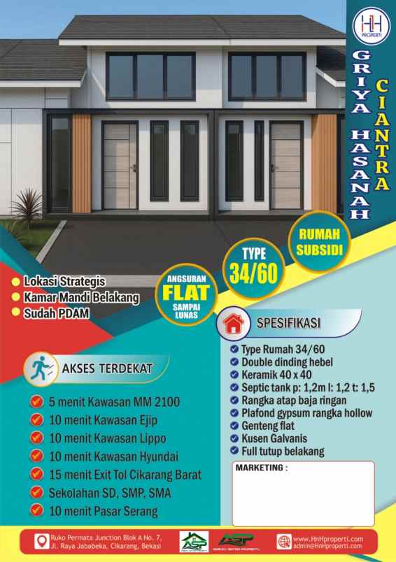 perum griya hasanah ciantra