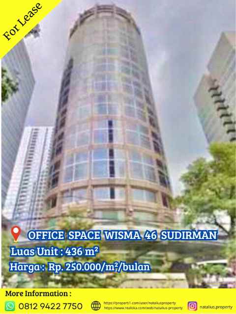 ruko gudang kantor jl jend sudirman scbd