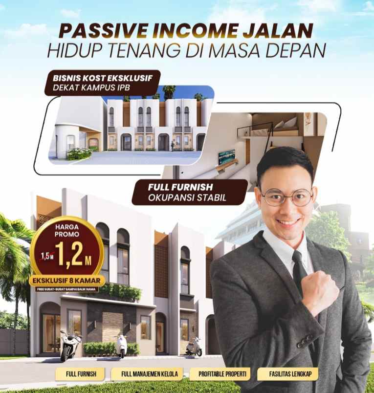 rukos di bogor deket kampus