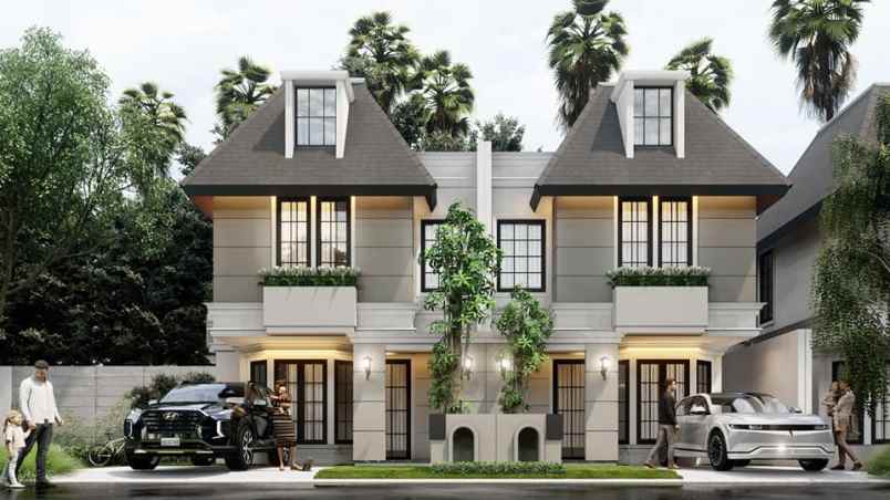 rumah 2 lantai dp ringan di kota malang