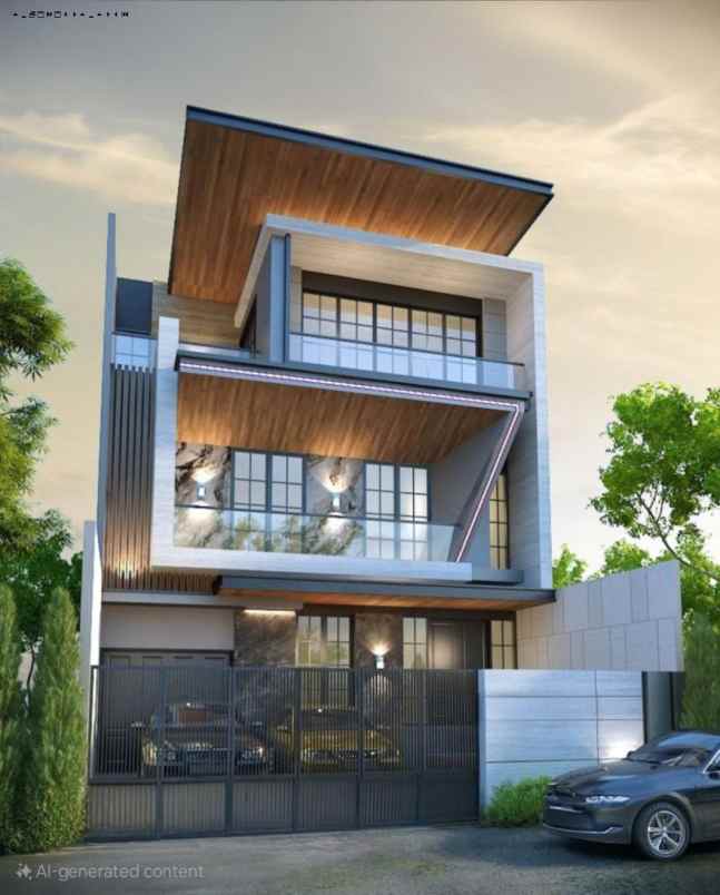 rumah alam hijau citraland new minimalis strategis