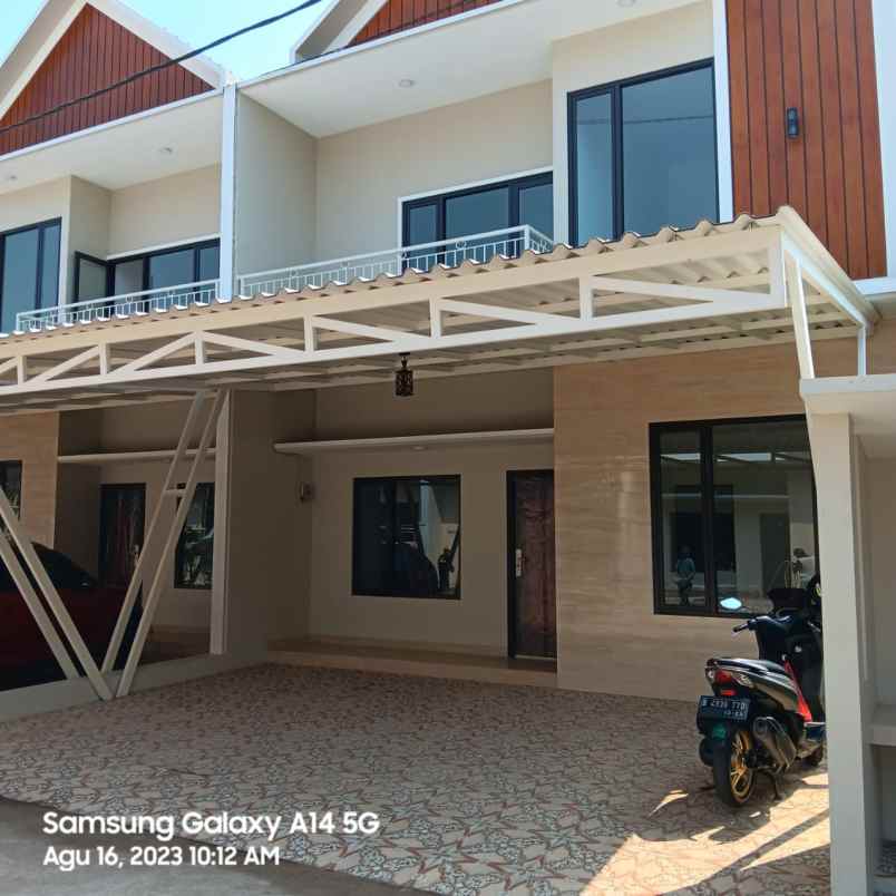 rumah cluster baru dekat ke cikunir dan pekayon bekasi