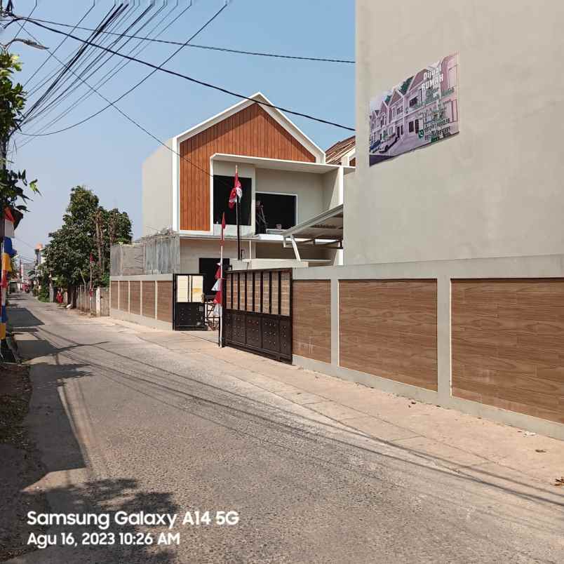 rumah cluster baru dekat ke cikunir dan pekayon bekasi