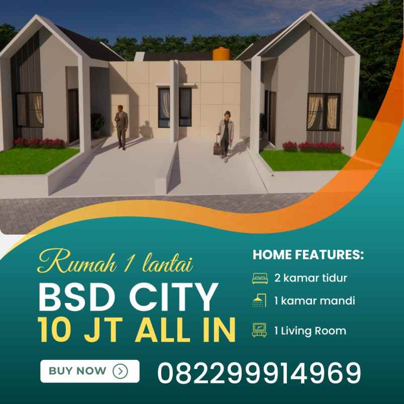 rumah dijual murah cukup 10 juta sudah all in