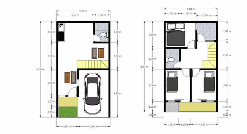 rumah mewah klasik dp 20jt dekat stasiun ui