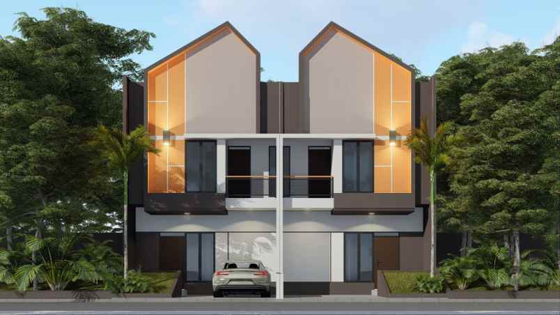 rumah minimalis ready stock dekat stasiun