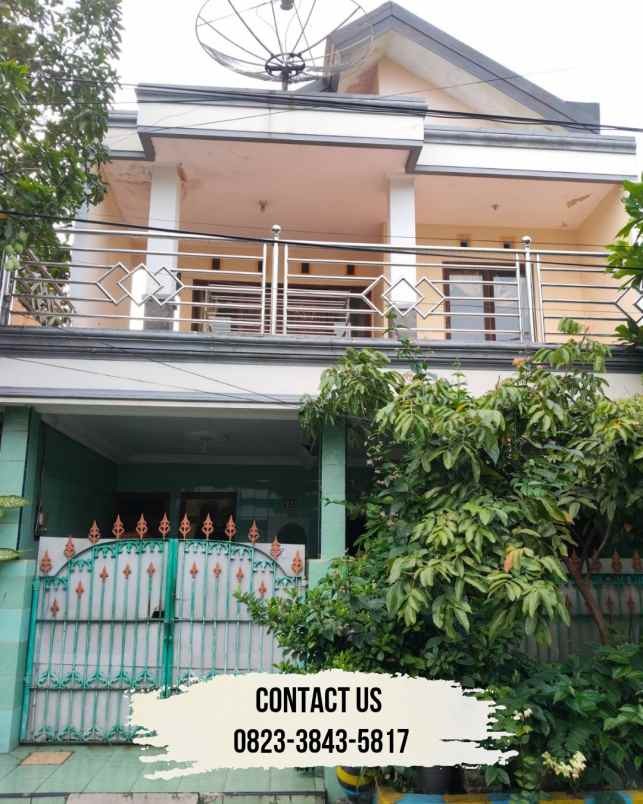 rumah second 2lantai dekat ptc unesa ciputra