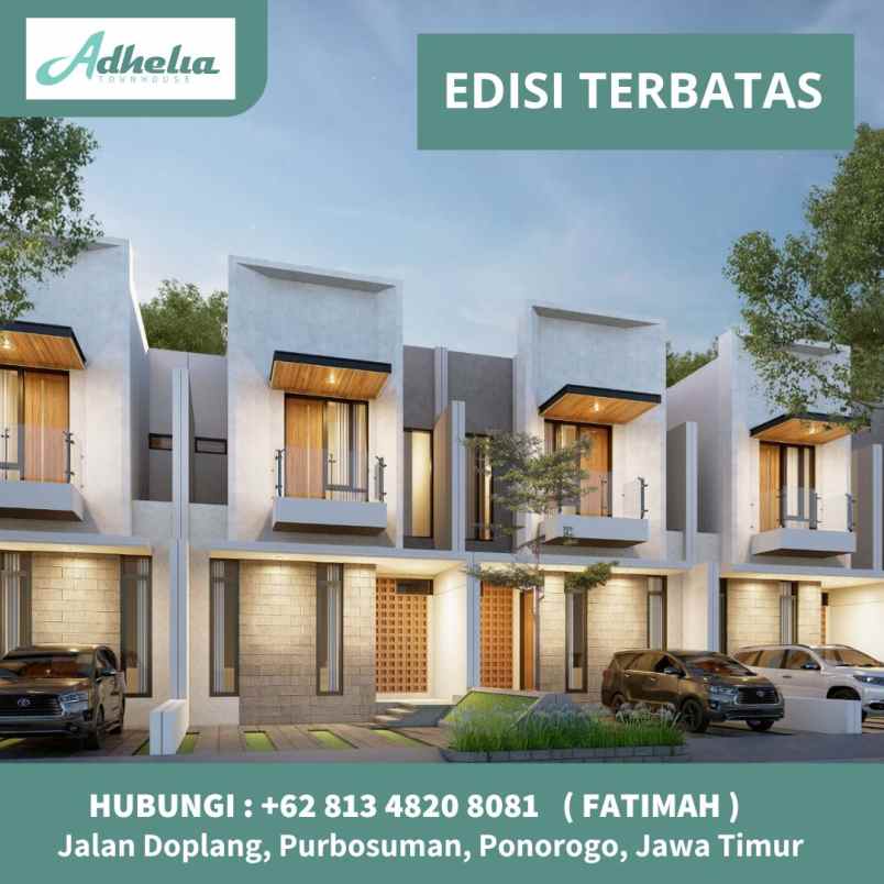 rumah sekaligus ruko syariah di ponorogo