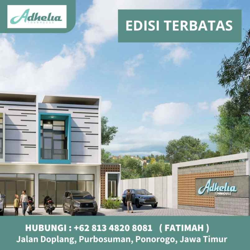 rumah sekaligus ruko syariah di ponorogo