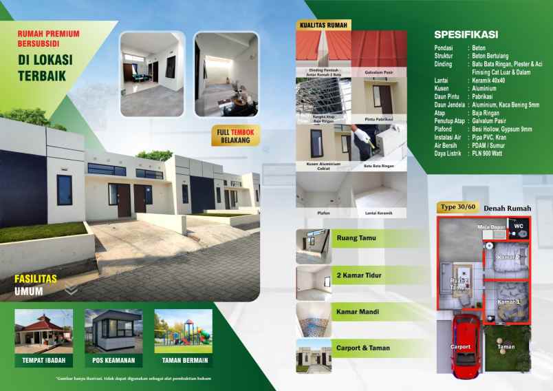 rumah subsidi wagir malang perumahan marison malang