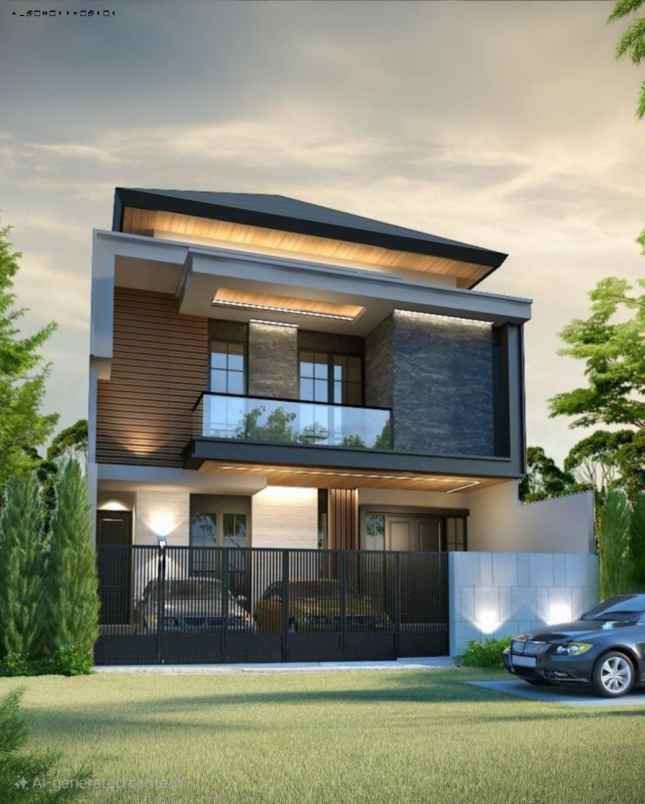 rumah sutorejo prima new minimalis strategis