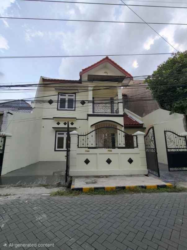 rumah sutorejo selatan strategis siap huni