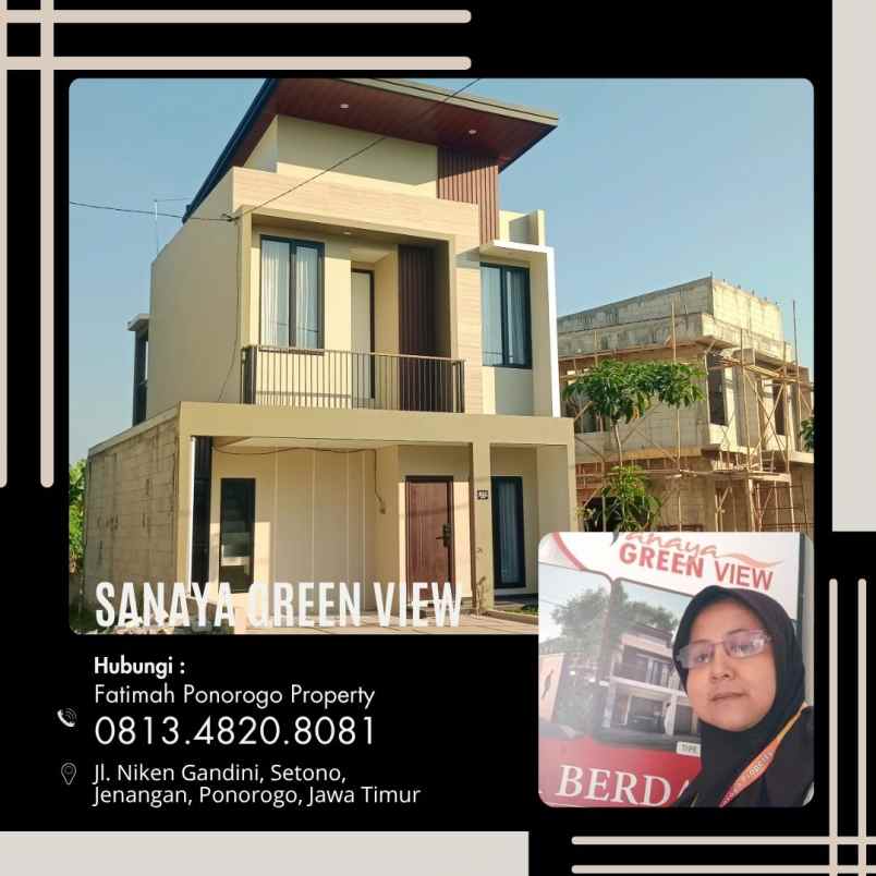 rumah syariah lokasi strategis di ponorogo