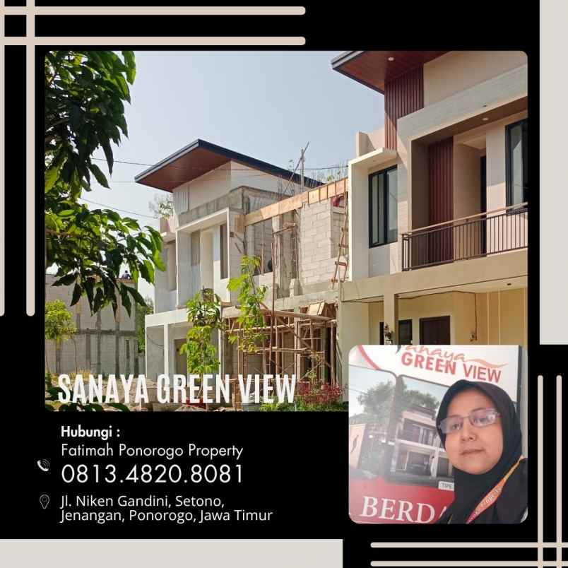 rumah syariah lokasi strategis di ponorogo