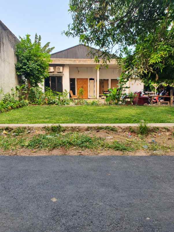 tanah 262m2 bonus rumah area sektor 9 bintaro termurah