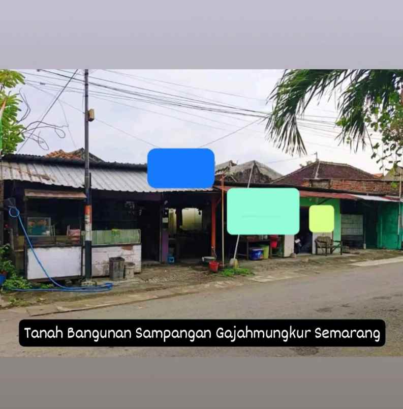 tanah bangunan menoreh sampangan semarang