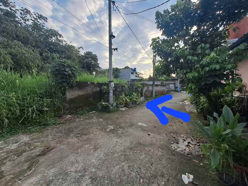 tanah lahan kavling strategis dekat stasiun bojonggede