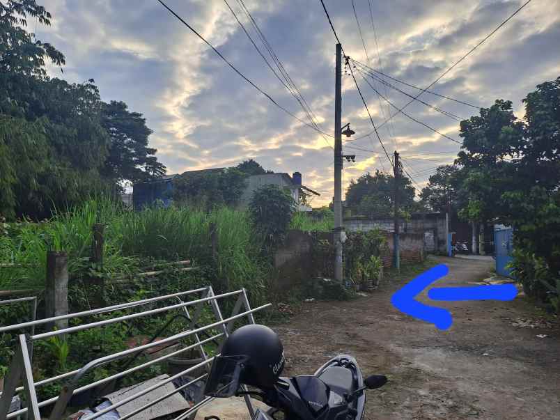 tanah lahan kavling strategis dekat stasiun bojonggede