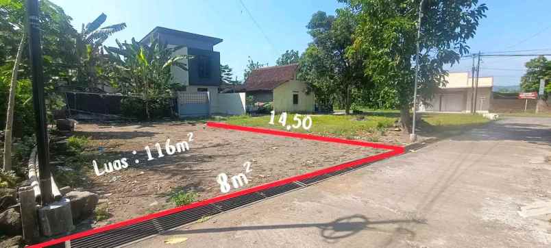 tanah murah di madurejo sleman dekat rsud prambanan