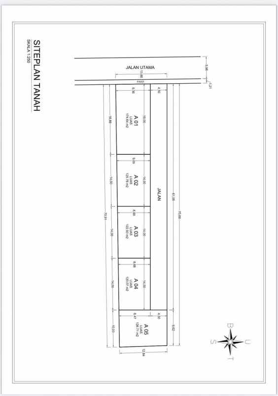 tanah pekarangan di sawit sari dekat ke kampus ugm