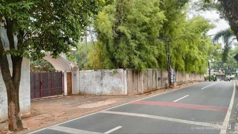 tanah pinggir jalan di ciganjur jakarta selatan