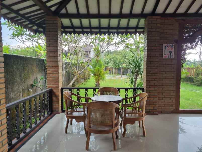 villa cantik tanah luas dijual murah di pakem