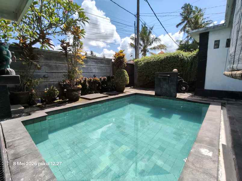 villa view sawah dekat maya ubud dan ubud center