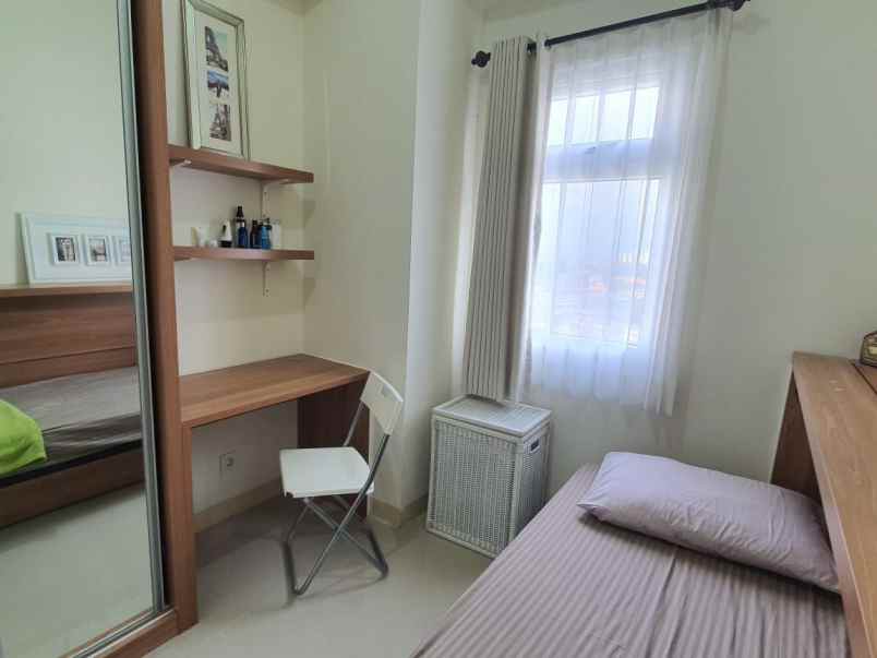 apartemen 2 br furnish siap huni di green pramuka