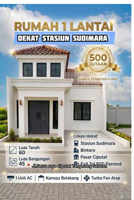 cluster terbaru 5 menit stasiun jurang mangu