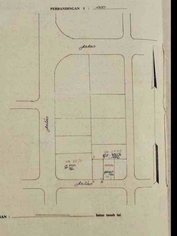 dijual 2 2 are 4 4 are jl tukad badung renon denpasar